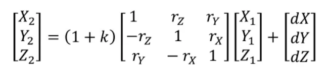 旋轉(zhuǎn)、縮放、平移公式